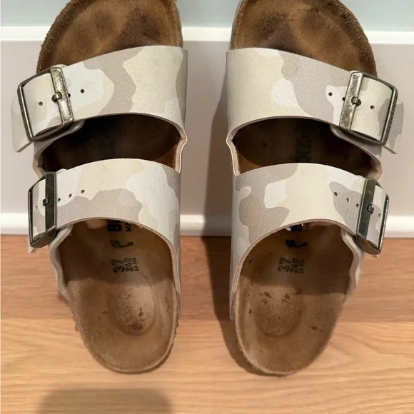 Birkenstock Womens Camo Arizona Sandals - Picture 3 of 5